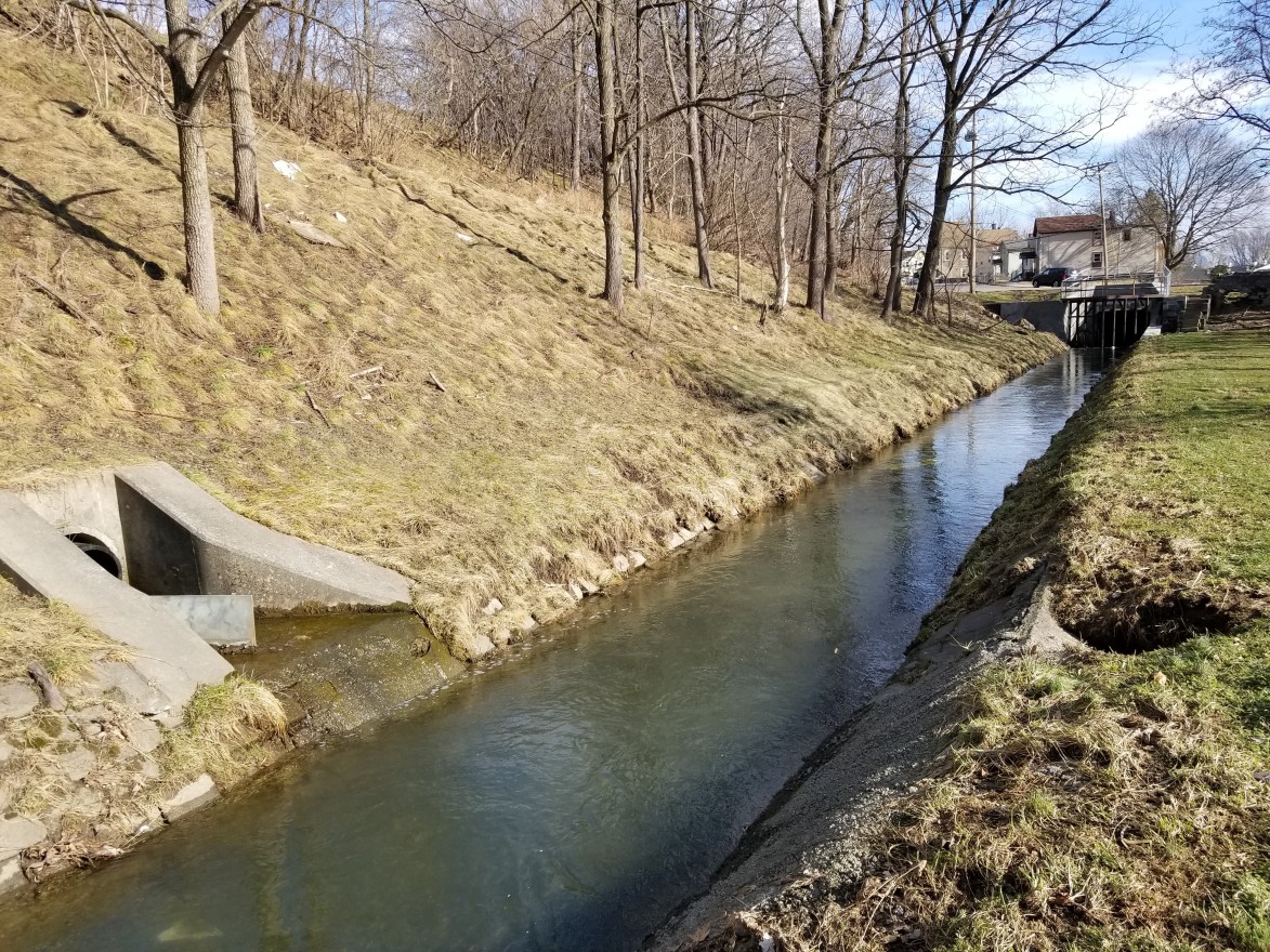 Stormwater and sewage are often spilled into creeks after heavy rains. (Lauren Tarr)